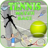 For all ages Tennis Match Race Game