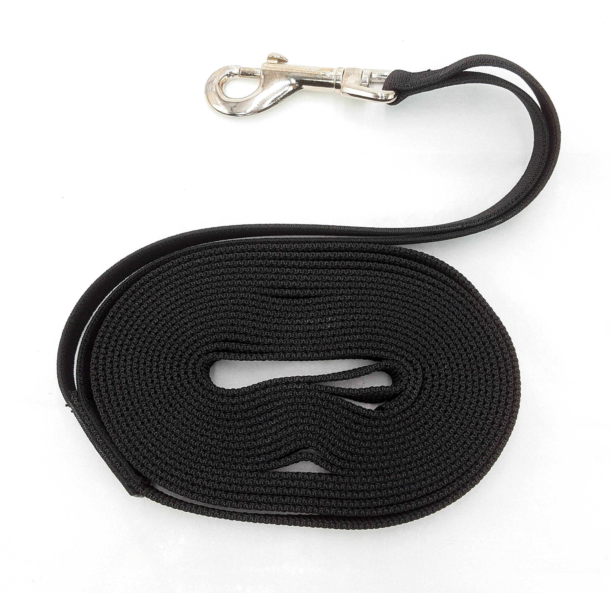 Elropet Flex Fährtenleine 30 M – Mit Ruckdämpfer, 20 Mm Breit, Für Hunde Mittlerer & Großer Rassen