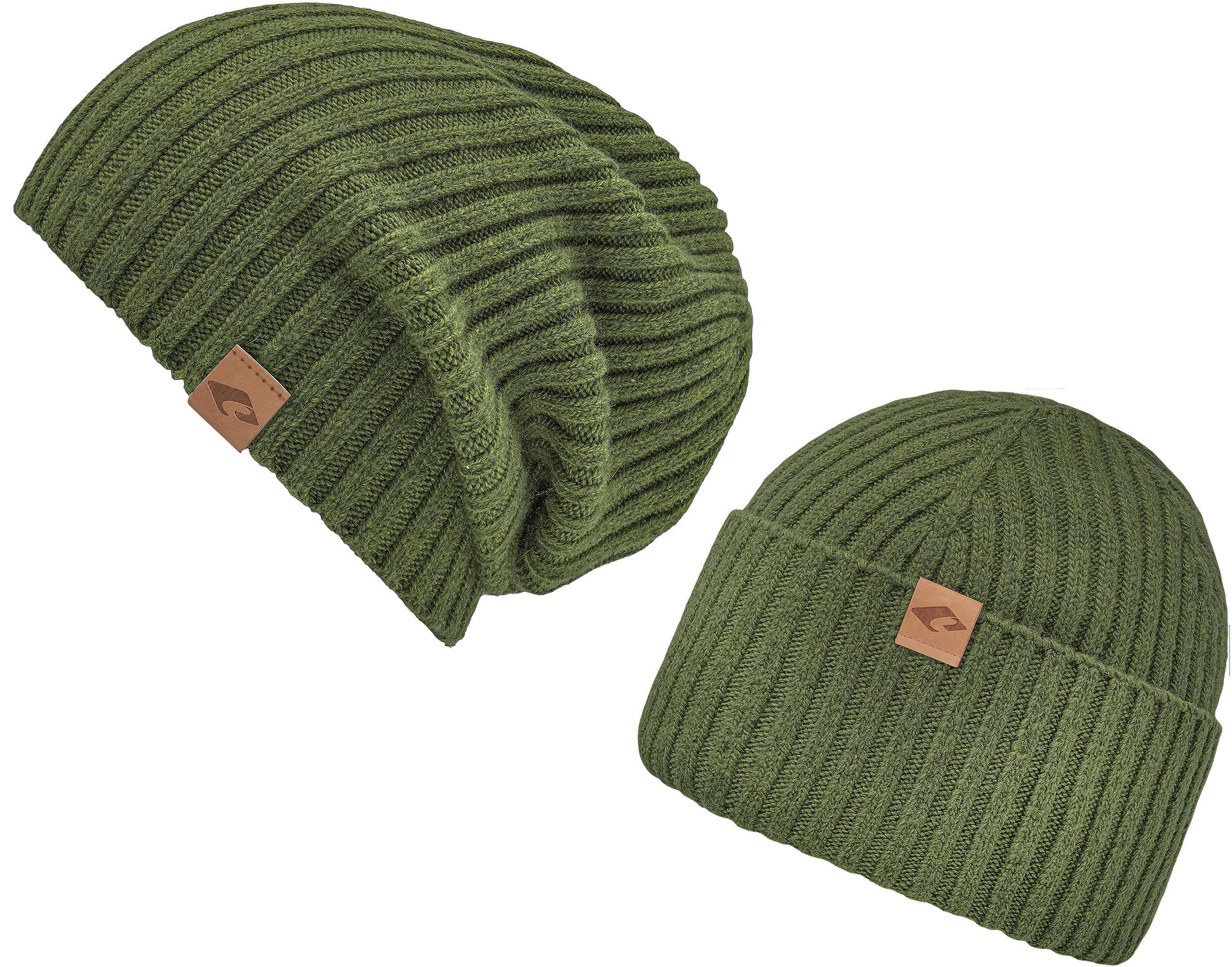 CHILLOUTSJustin Beanie Hat, Olive, One Size, olive, One Size