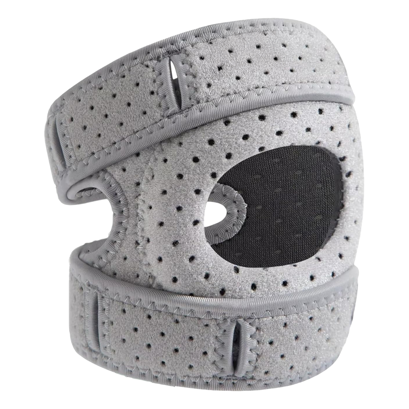 Image of Knee Brace for Women & Men - Adjustable Support with Side Stabilizers & Patella Gel Pad - Relief for Meniscus Tear, Arthritis, Injury Recovery - Runnings, Workout(Gray)