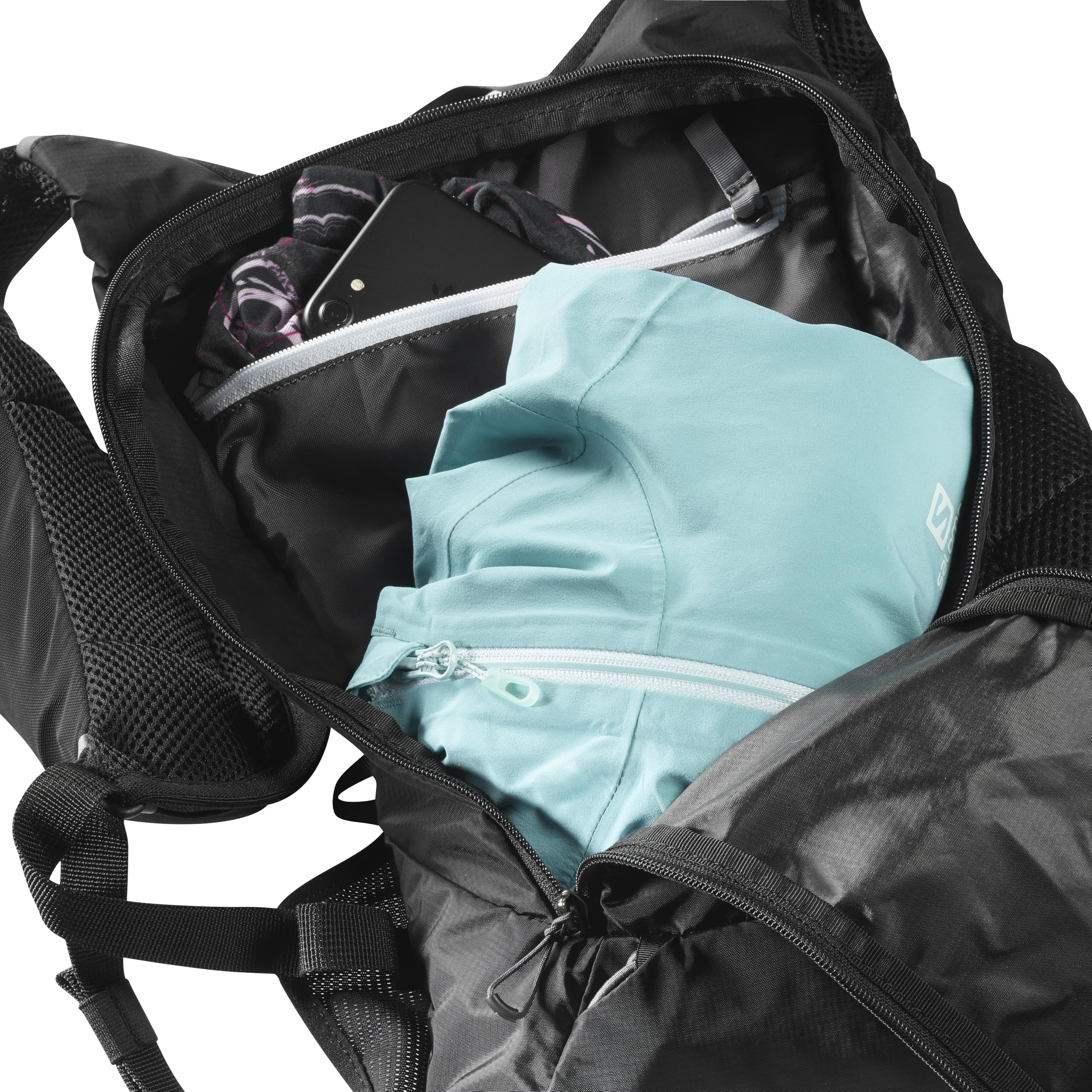 Salomon Agile 6 Gilet Unisex per Idratazione Trail Running Escursionismo MTB, Comfort dinamico, Accesso rapido, Versatilità