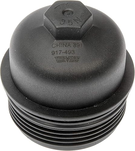 Dorman Tapa de filtro de aceite 917-493, plástico compatible con modelos seleccionados Hyundai/Kia