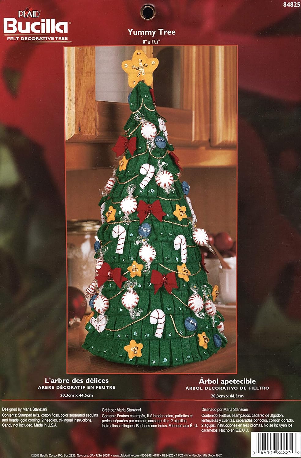 Bucilla Yummy Tree Felt Decorative Centerpiece Kit 84825