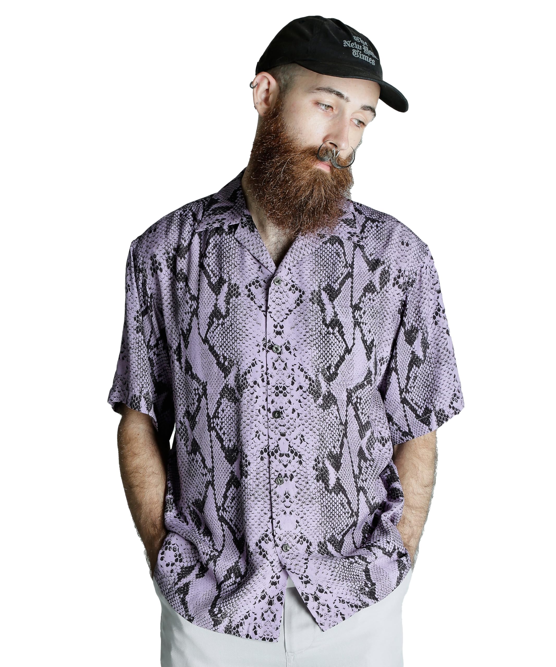 Amazon.co.jp: 【Schott】【ショット】 RAYON SHIRT PYTHON レーヨン