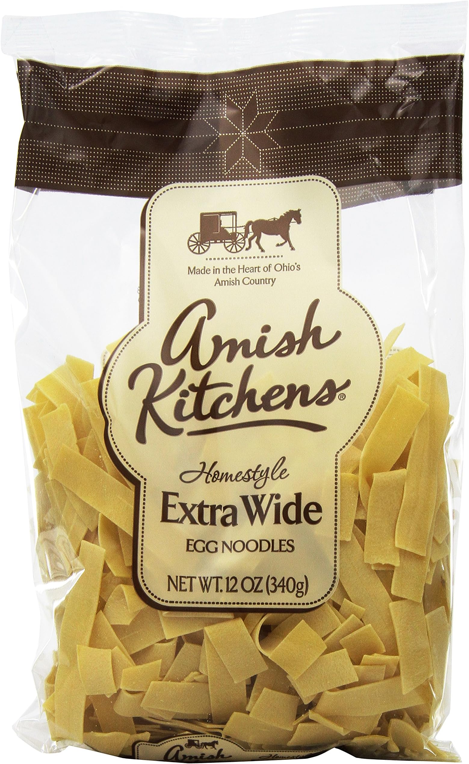 Noodles, Extra Wide, 12-Ounce Bags (Pack of 12)