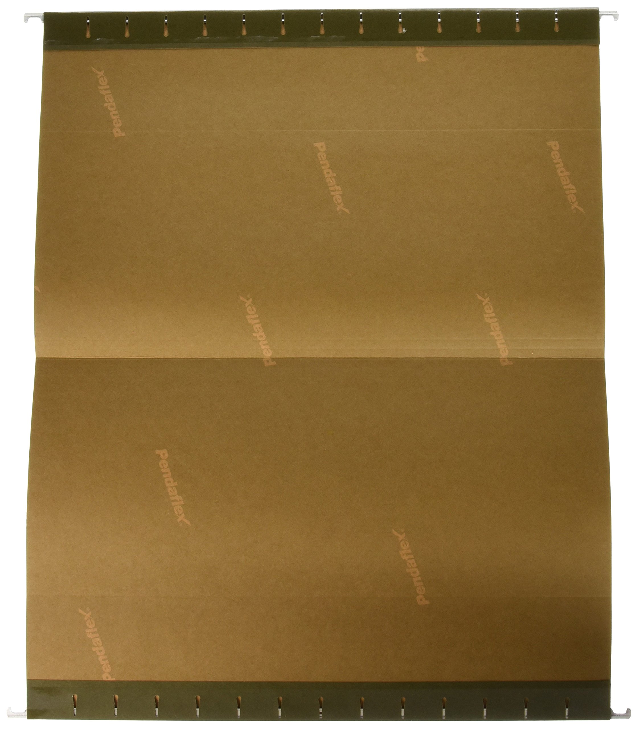 Pendaflex Cartelle sospese rinforzate, taglio 1/5, dimensione legale, verde standard, 25/scatola