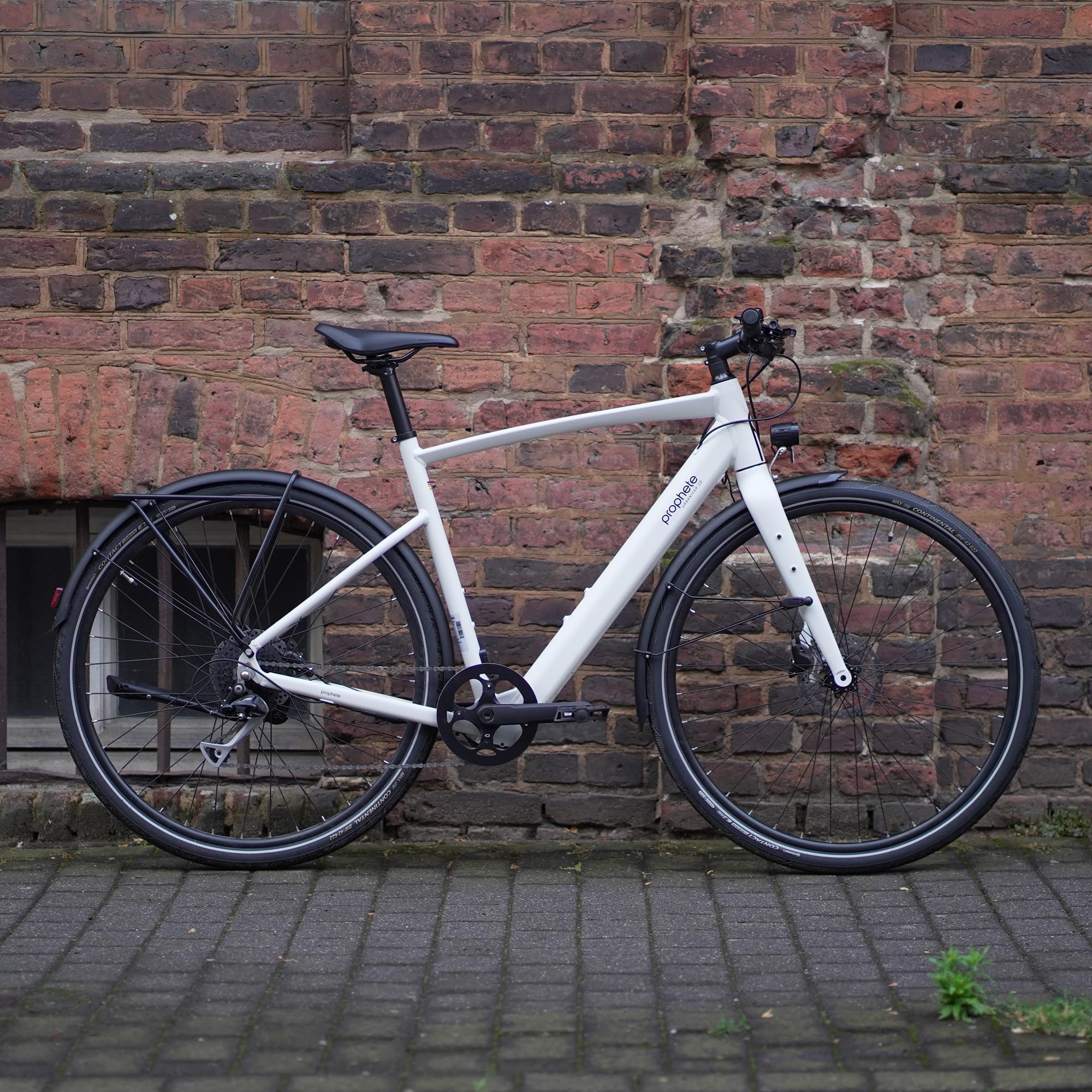 Prophete Urbanicer 2.0 Urban E-Bike 28 Zoll - 360 Wh - Integrierter Akku - Heckmotor - 9-Gang Kettenschaltung - HDY. Scheibenbremse