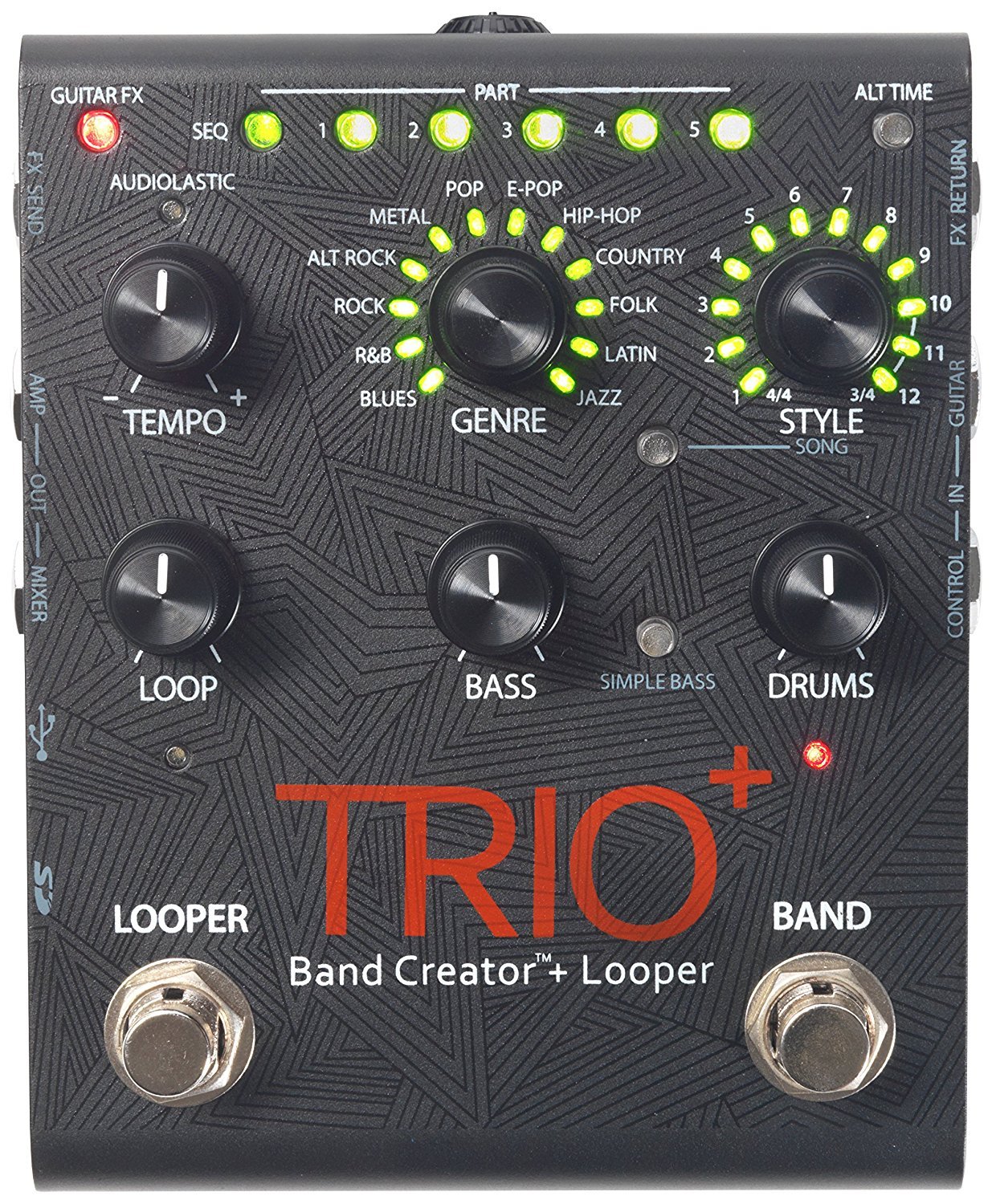 Digitech TRIOPLUS Band Creator and Looper