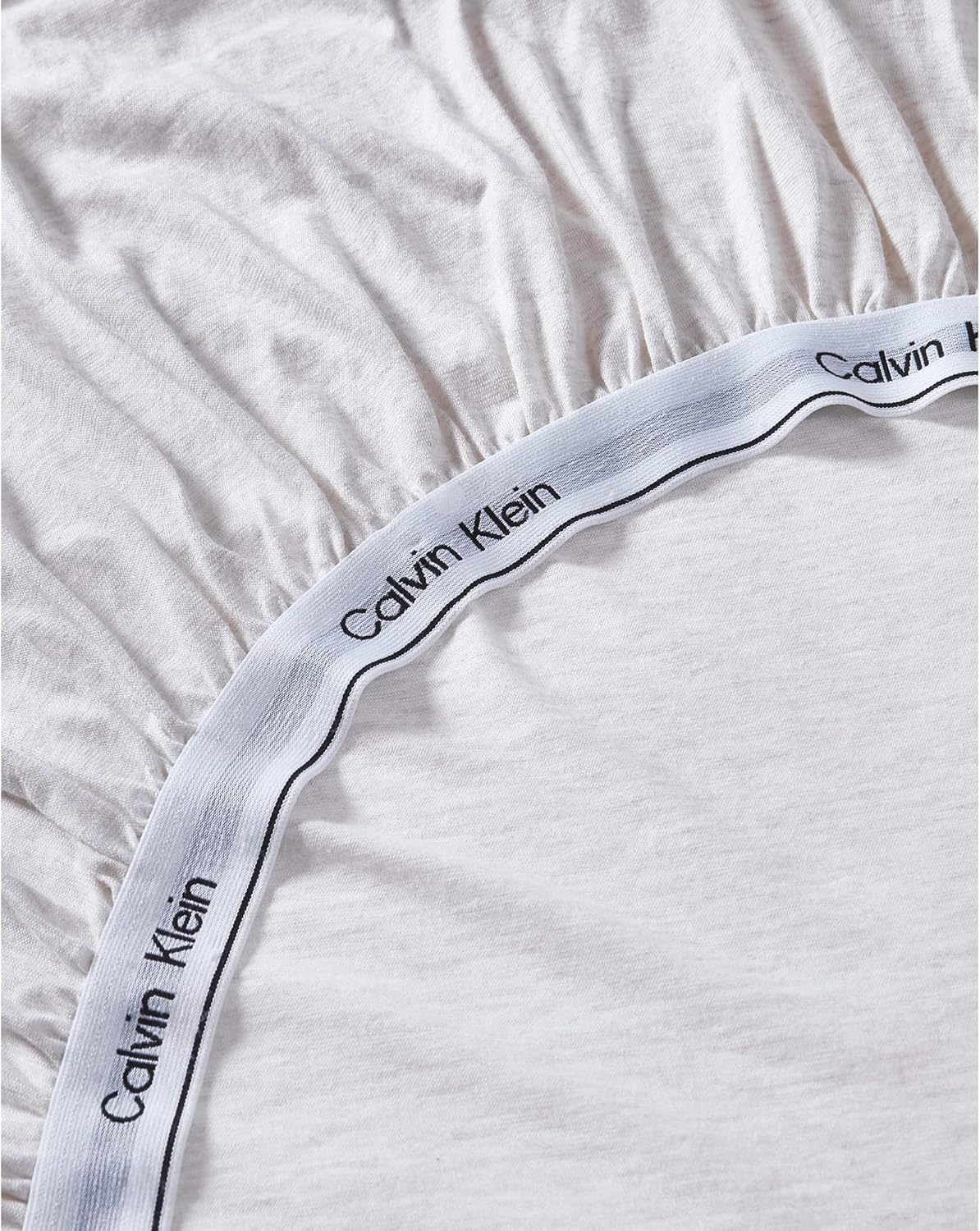 Calvin Klein Home Modern Cotton Harrison Bedding, Queen Fitted Sheet, Ivory : Home & Kitchen