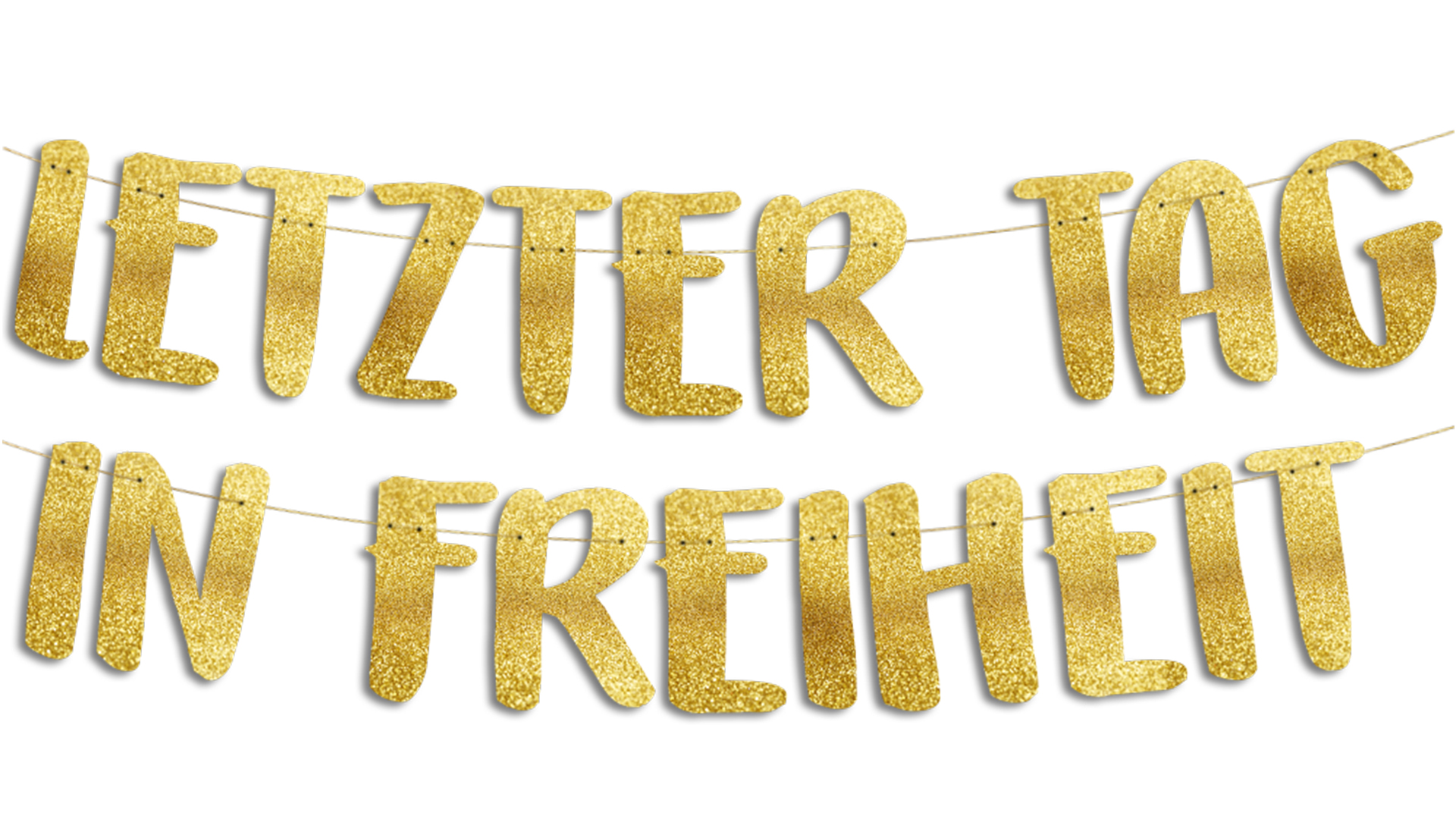 Glitzer-Megafon-Ausschnitte – 15,2 Cm, Gold, 4 Stück, Für Homecoming & Partys