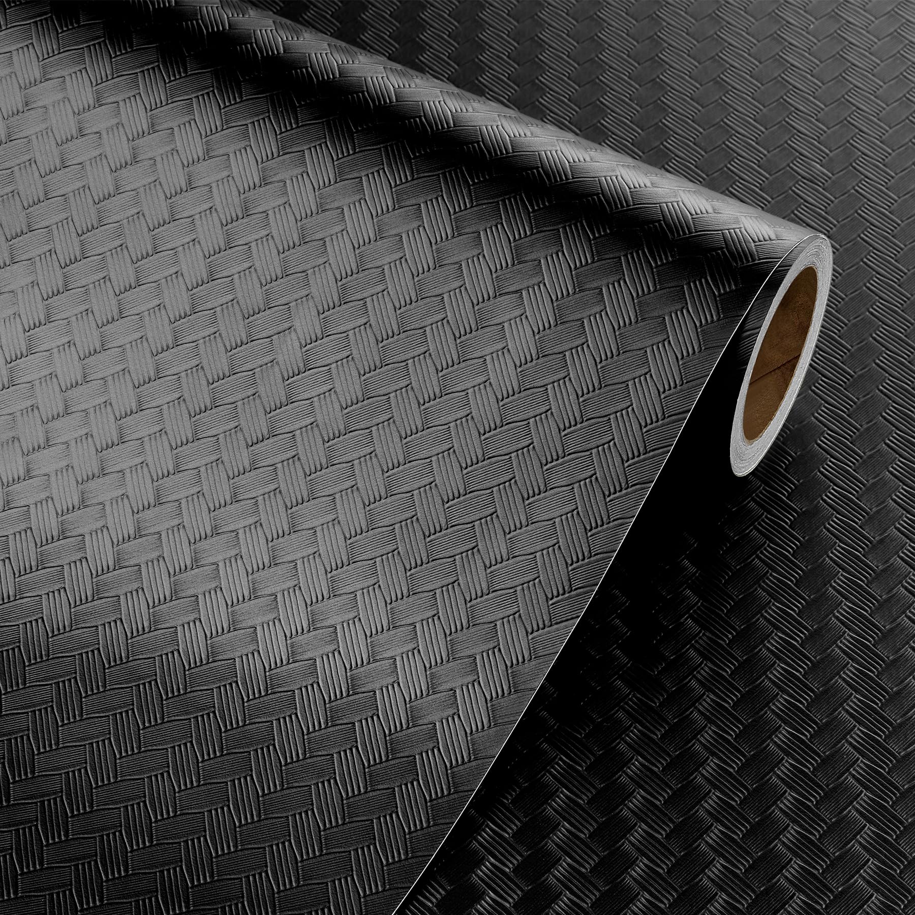 Carta Adesiva Effetto Marmo Nero E Oro - 40cm X 2m, Impermeabile Per Mobili E Pareti - Foto 4