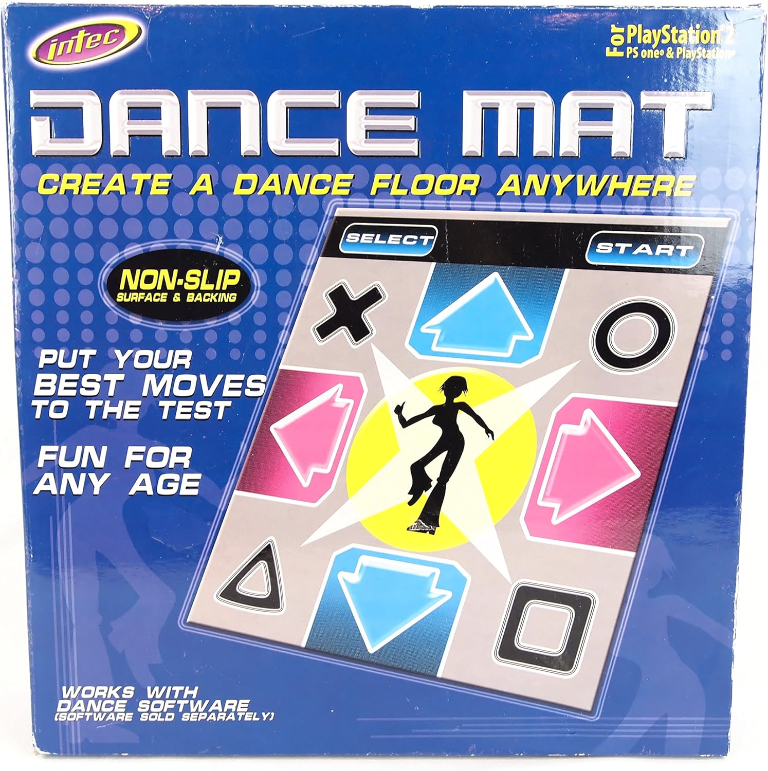 PS2 ACCESSORIES DANCE MAT PLAYSTATION 2 Amazon.fr Sports et Loisirs