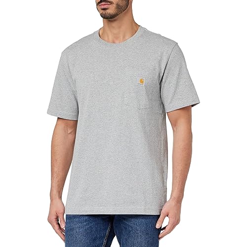 Carhartt Men's Relaxed Fit Heavyweight Short-Sleeve Pocket T-Shirt