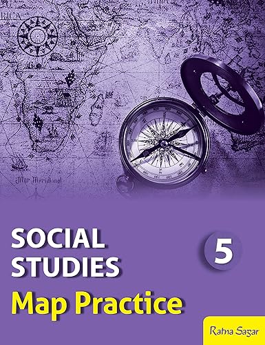 Ratna Sagar-Map Practice Book For Class 5