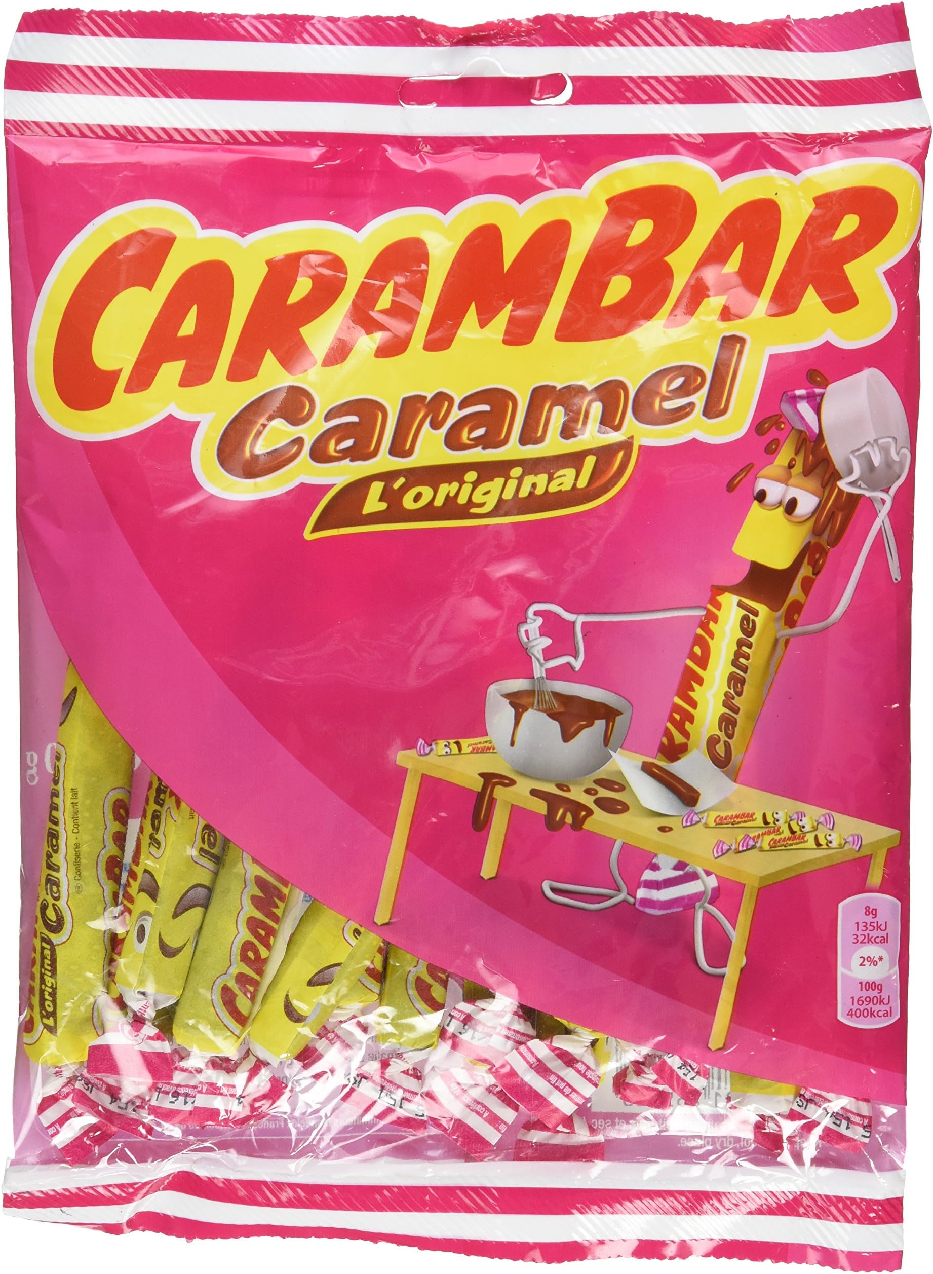 Carambar Candy in A Bag 130g (0.3 oz), One