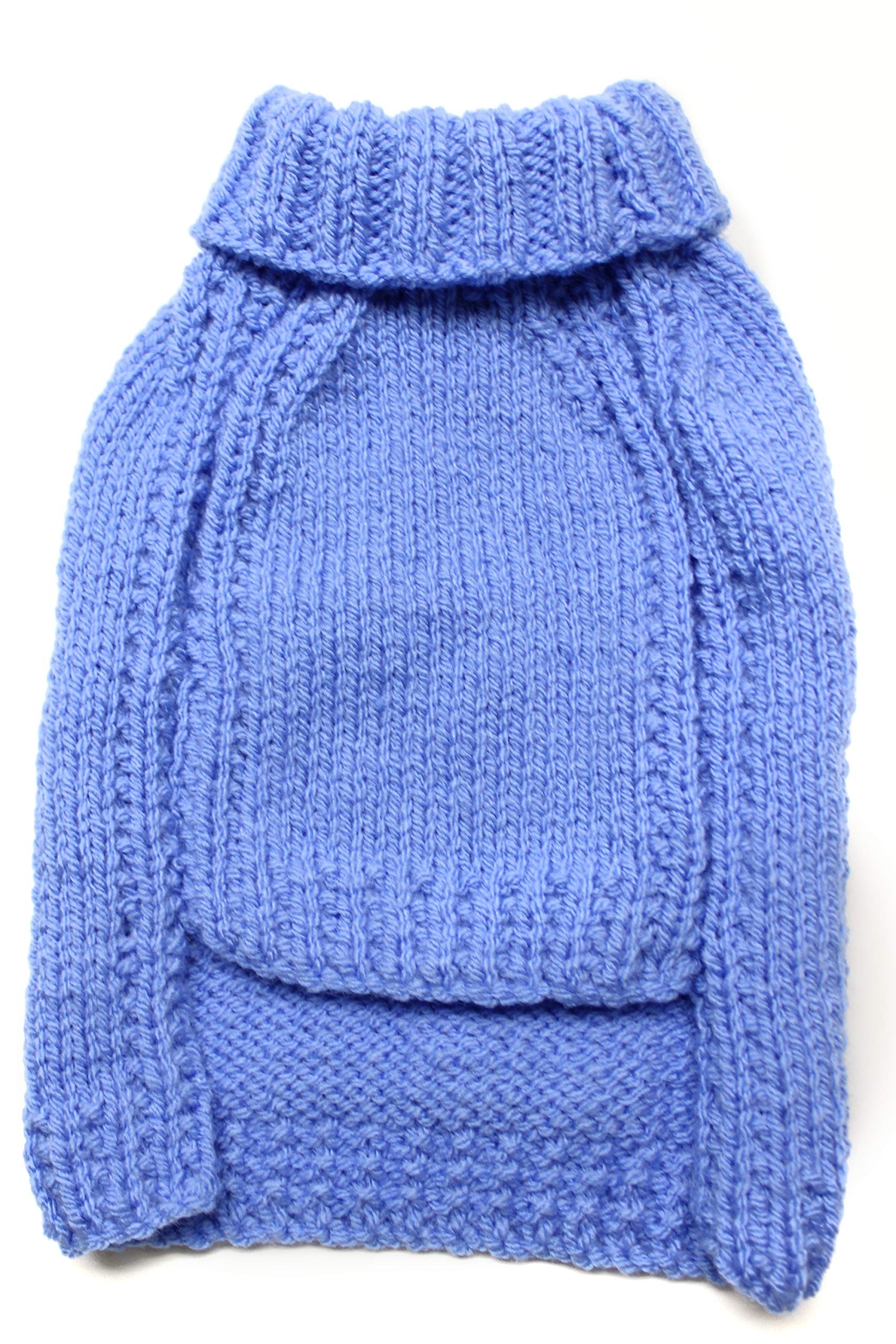 Knitting Pattern for Plain Dogs Coat 4 Sizes Included, Aran Yarn, Sizes are X Small, Small, Medium and Large - Image 4