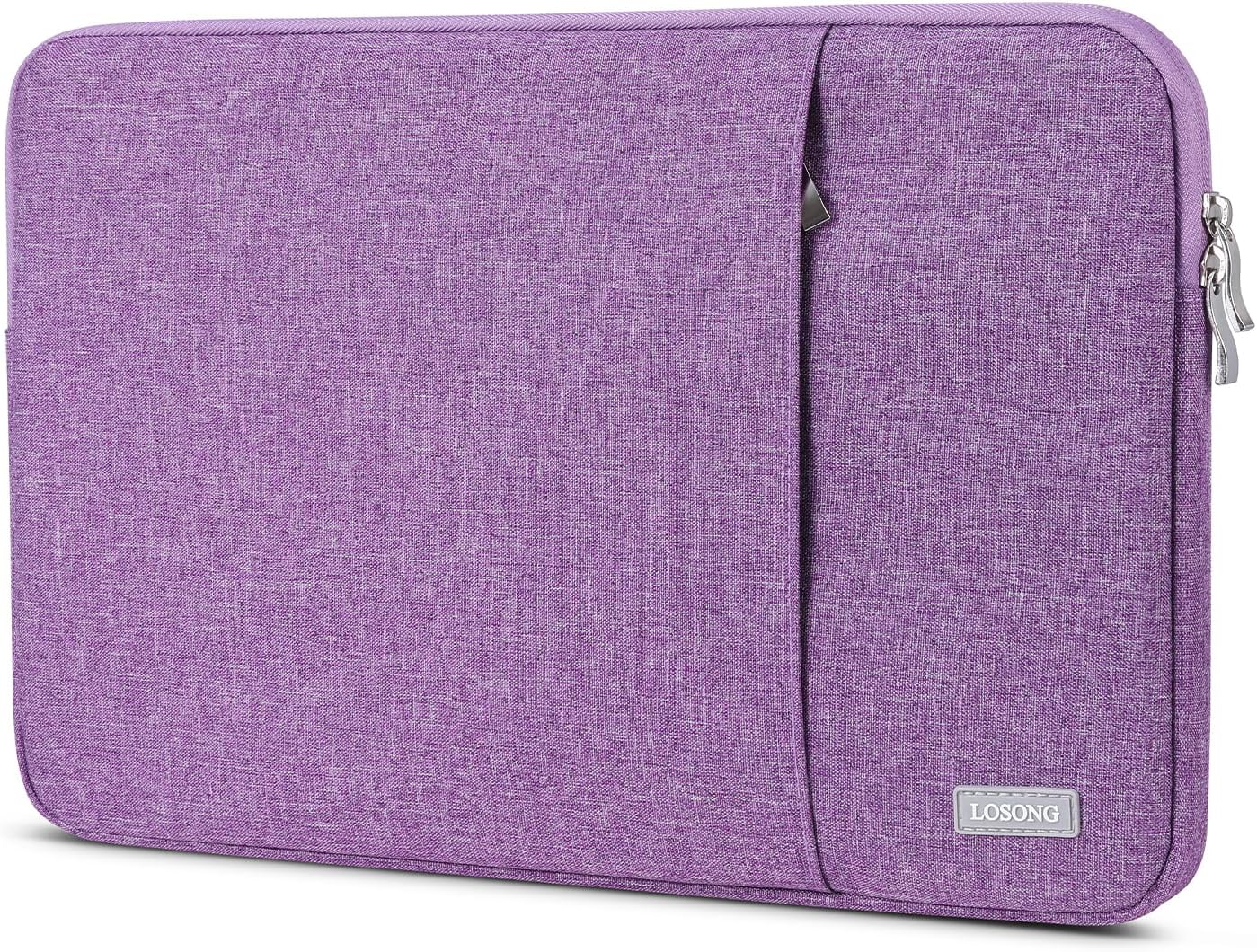 Mobile Monitor Case 15.6 Inch Protective Carrying Sleeve for 16.1/15.6 Portable Monitor Game Monitor Sleeve Protective Lightweight Commuter Shockproof Size-15.4"x9.8" Purple