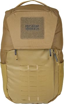 Mystery Ranch Rip Ruck 20 Backpack Tactical Urban Bag with Extra Storage & Comfort Buckskin, 20L