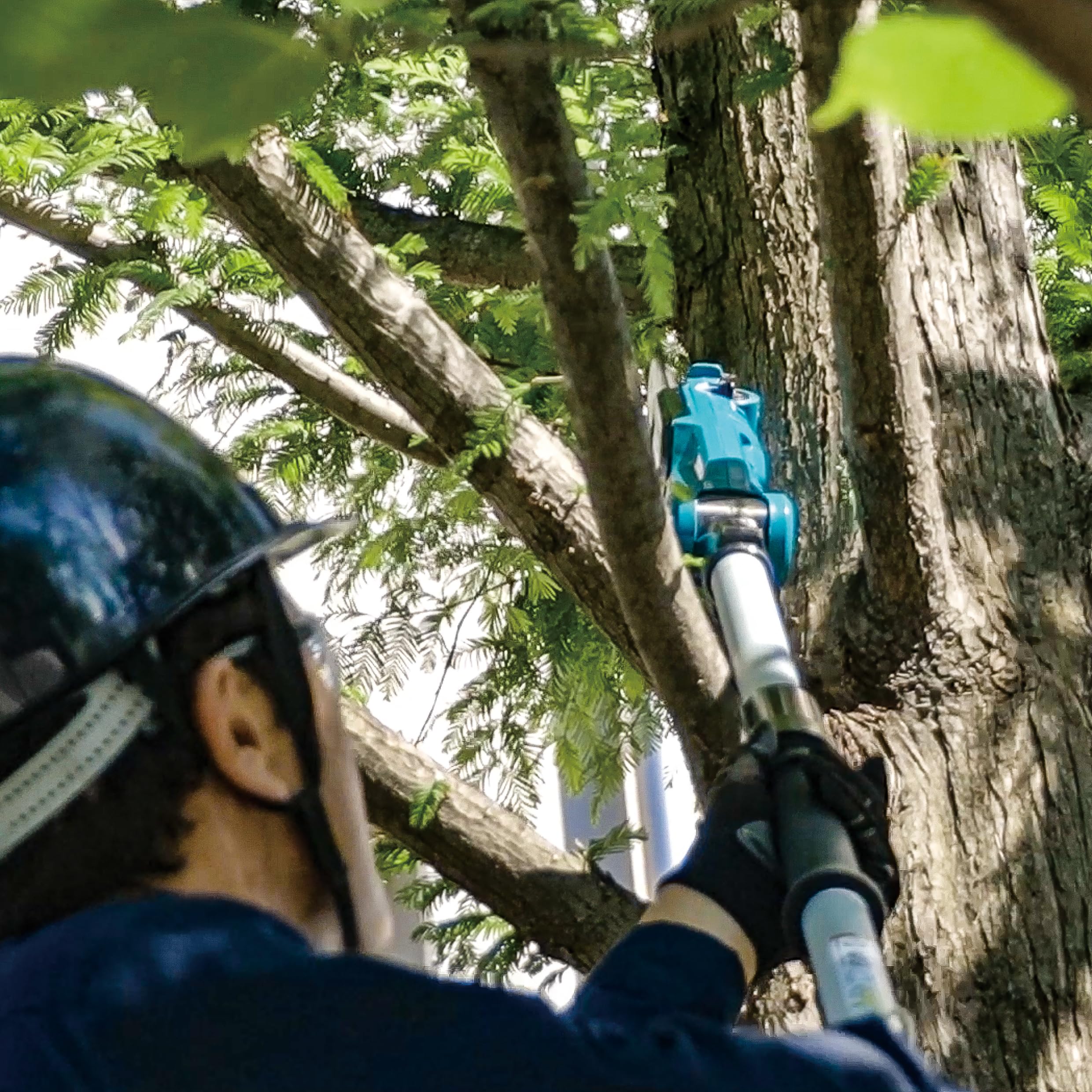 Makita DUA200Z 18V Li-ion LXT - Sierra de poste sin escobillas de 200 mm, baterías y cargador no incluidos