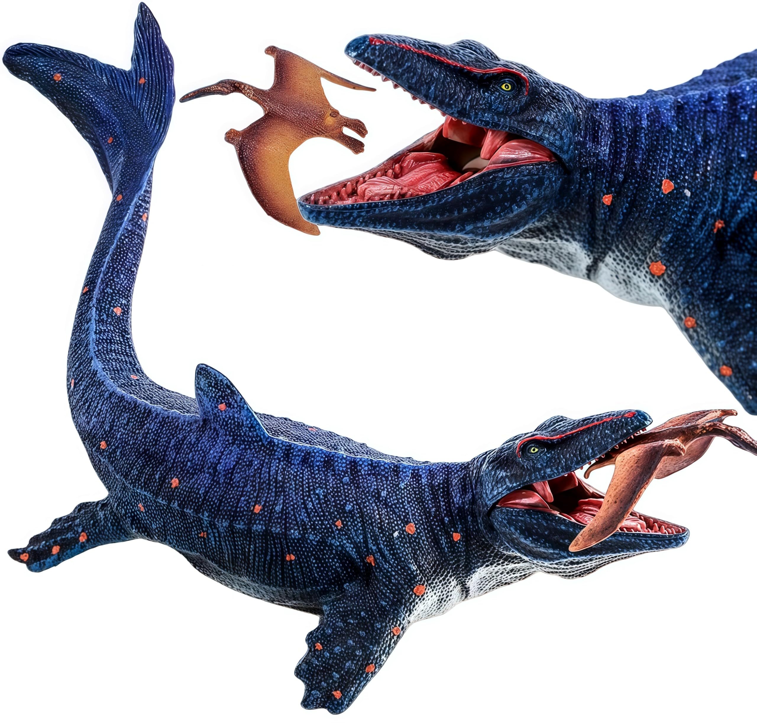 Amazon.com: Gemini&Genius Realistic Mosasaurus & Pterosaur