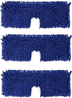 3 Pack Mop Refills Compatible with O-Ceda Dua-Action Microfiber Mop, Replacement Mop Heads for Dry/Wet Use, Machine Washab...