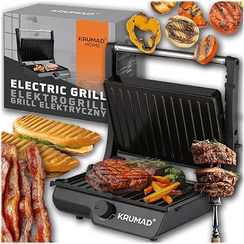KRUMAD Contact grill sandwich maker electric grill mini plate grill