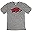 Arkansas Razorbacks Tri-Blend T-Shirt Vintage Icon Heather Grey, Small