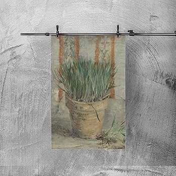 ゴッホ、バターをつくる女、希少な額装用画集より、新品高級額装付 ゴッホ、バターをつくる女、希少な額装用画集より、新品高級額装