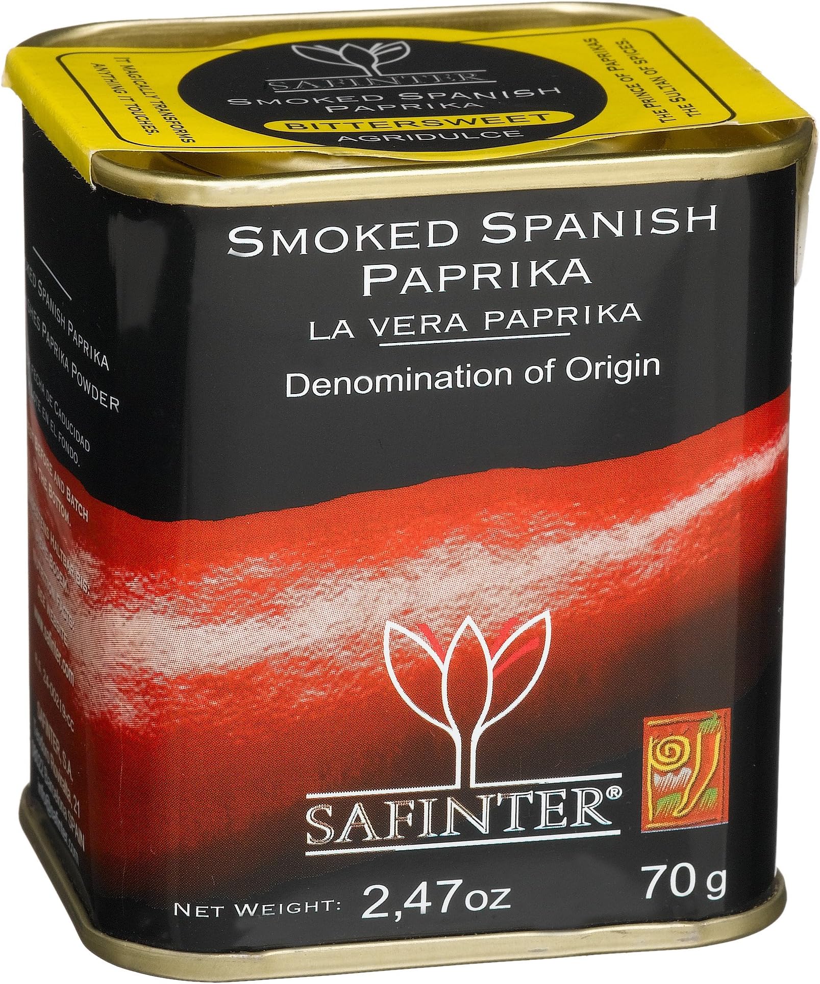 Spice Jungle Smoked Spanish Paprika (Hot) 4 oz. Grocery & Gourmet Food