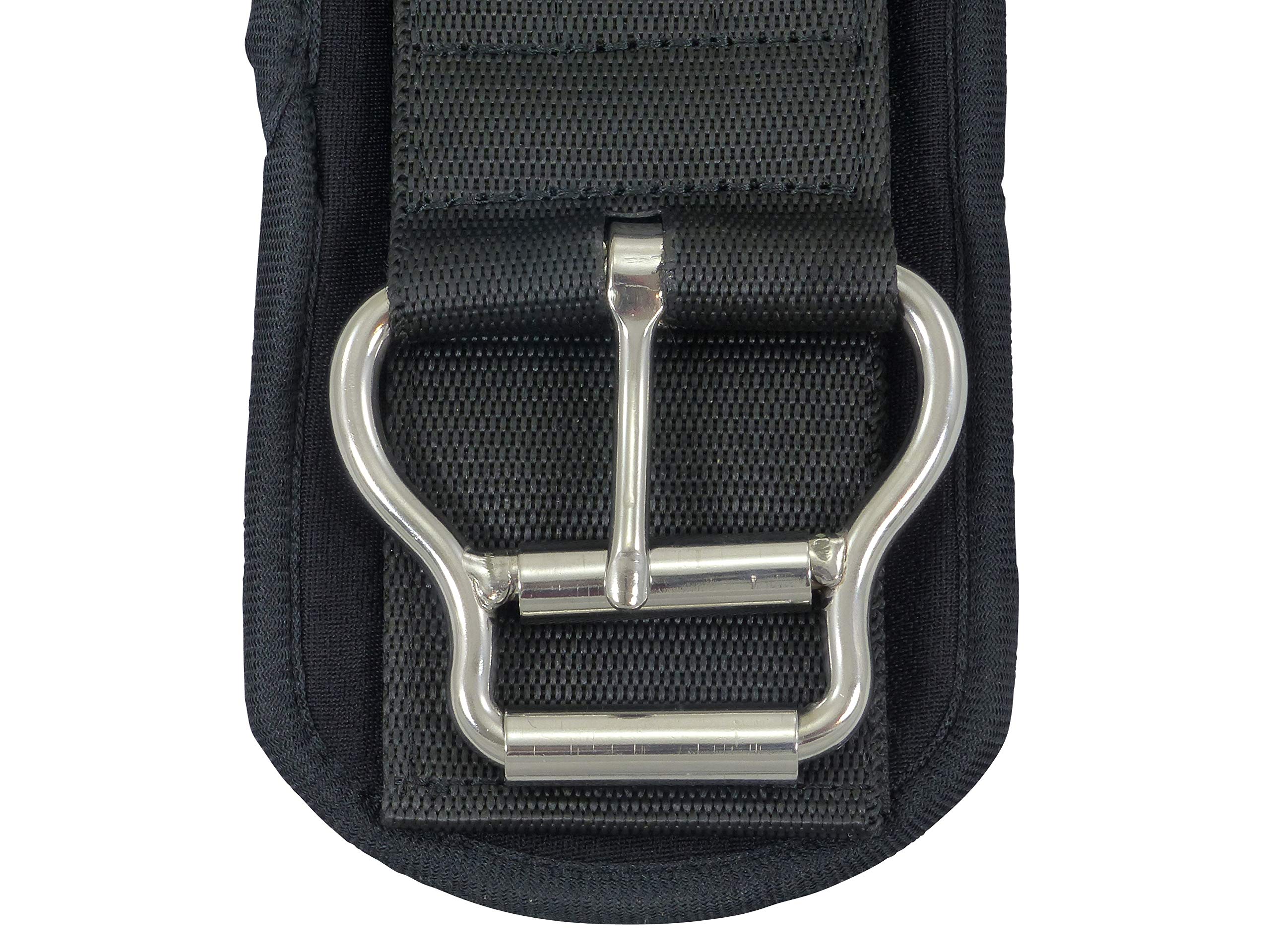 Western Sattelgurt Neopren – Schwarz 30 inch, atmungsaktiv, 12 cm, Edelstahl, Schnellgurtung