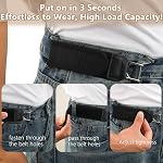 No Buckle Belt Men & Women, Invisible Loops Buckless Belt Men, Adjustable Tactical Metal Hook Elastic Belt For Casual