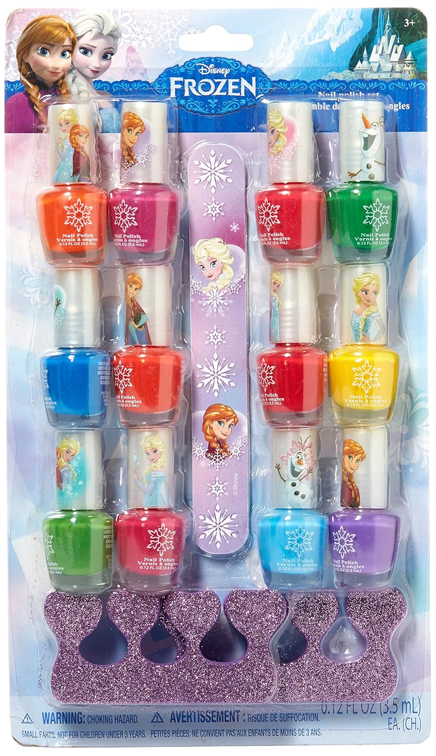 Frozen Piece Nail Set, Multicolored, 12 Ounce