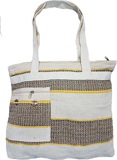 Bolsa Feminina Nordestina Pano Algodão Varias Cores (Amarelo)