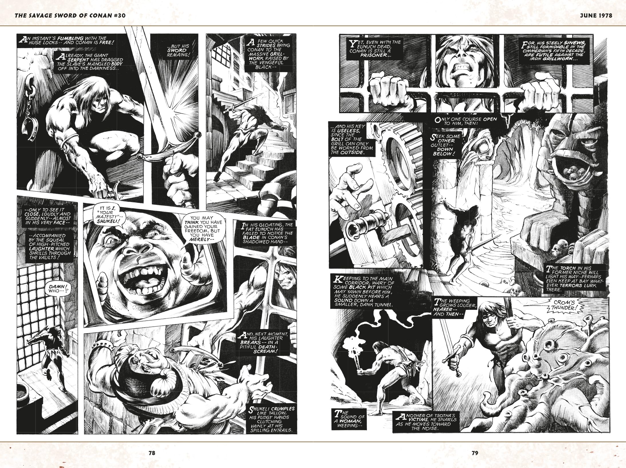 The Savage Sword of Conan: The Original Comics Omnibus Vol.3 (Savage Sword of Conan Omnibus, Band 3)