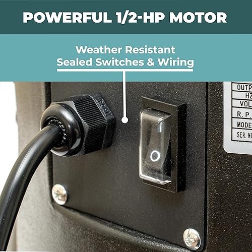 Miniatura 4 de LookOurWay Air Dancers Wacky Waving - Soplador de aire inflable de 1/2 HP resistente a la intemperie para hombre de tubo inflable, se adapta a