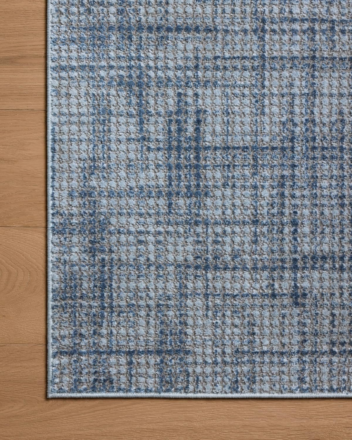 Loloi Townes Collection TOW-08 Grey/Denim 7'-10" x 10' Area Rug