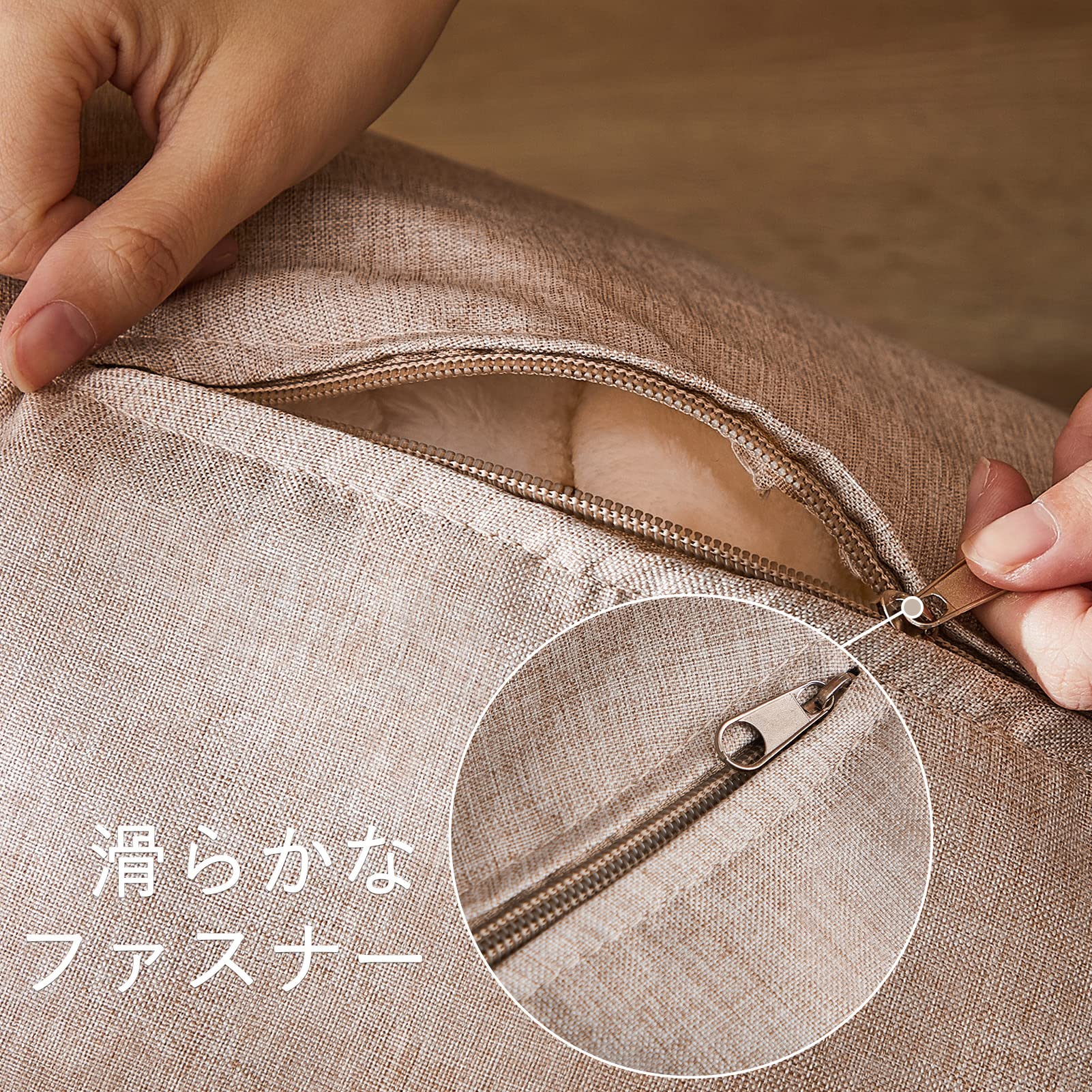 Amazon｜Topfinel 布団収納袋 クッションになる布団収納ケース