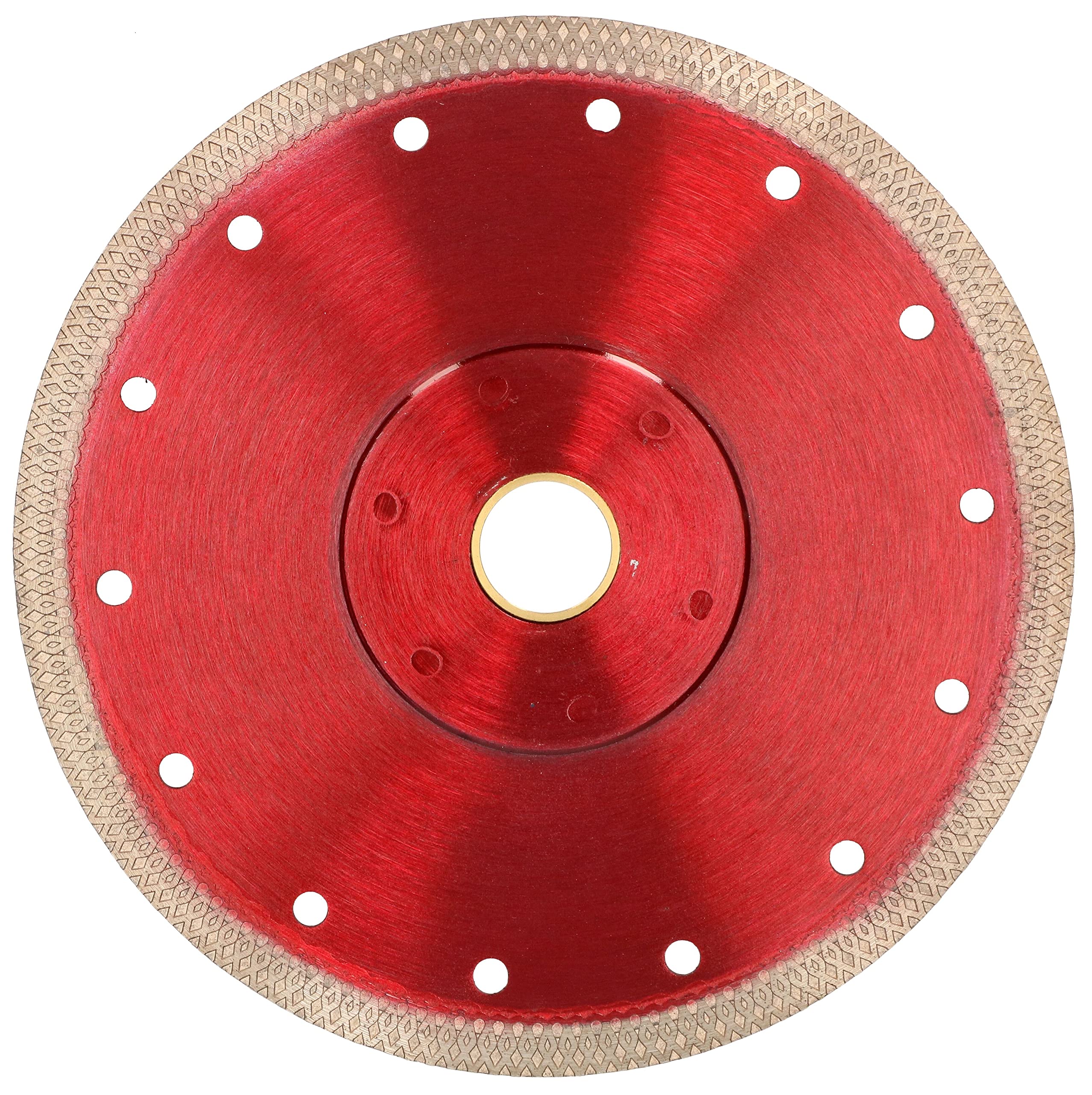 KOTARBAU® Disco de Corte de Diamante Premium 180 mm, Corte en seco y húmedo, Disco de Corte para gres, cerámica, Azulejos, Piedra, Disco de Corte para Amoladora Angular, Disco con patrón Trenzado