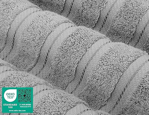 Miniatura 8 de American Soft Linen Paquete de 4 toallas de baño, 4 toallas de mano y 4 paños de baño