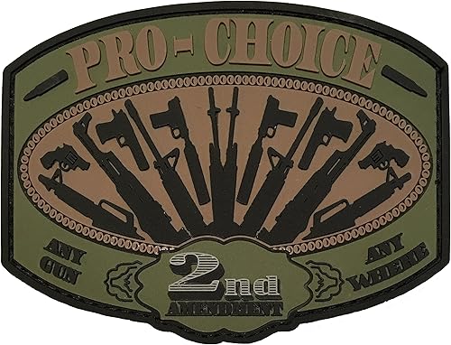 Pro Choice - 2da Enmienda - Parche de moral de PVC