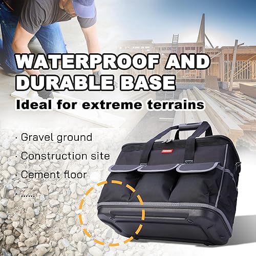 Miniatura 6 de Bolsa de herramientas con ruedas - Carro de aleación de aluminio para electricista y HVAC