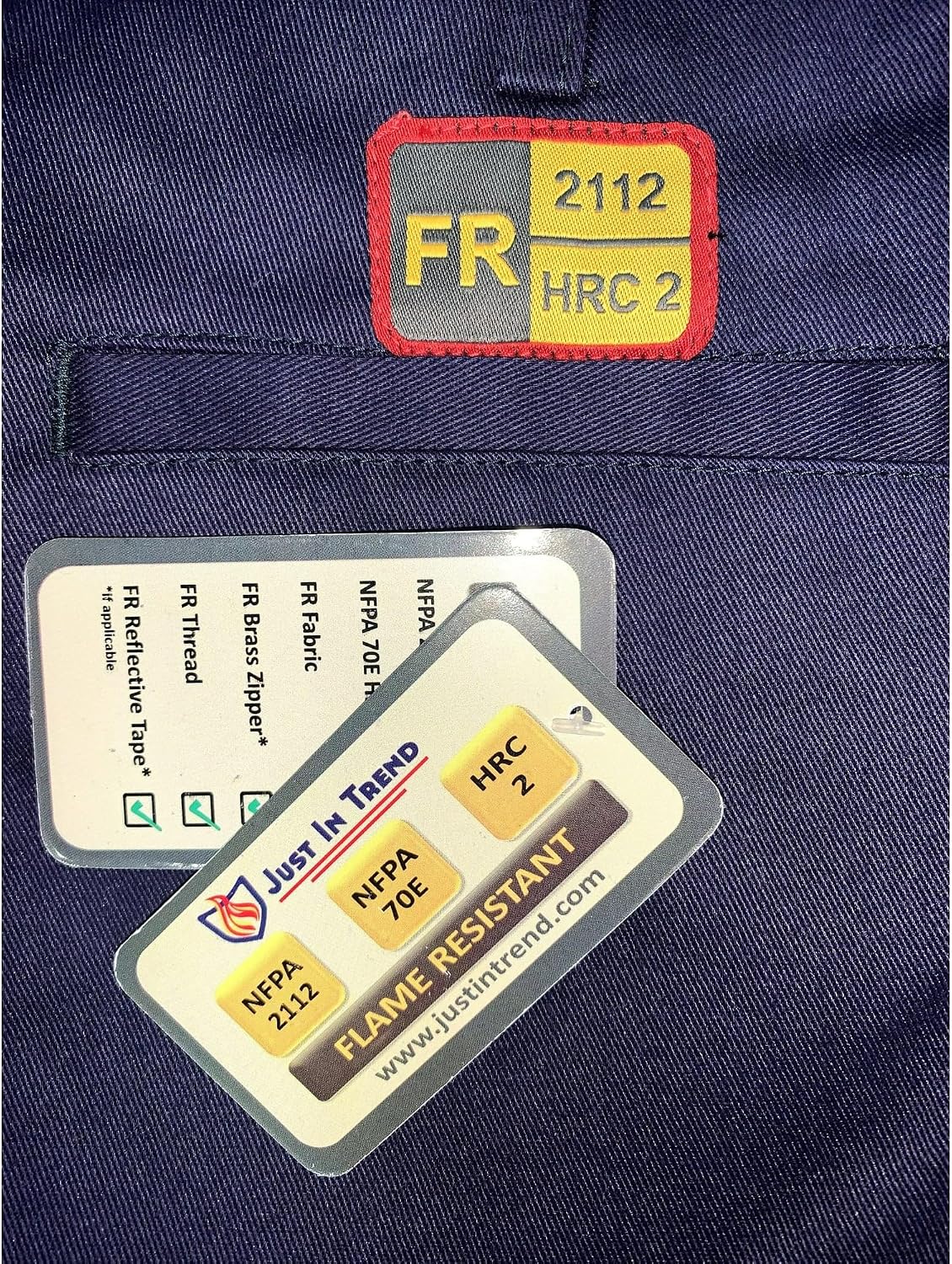 Just In Trend Men's Flame Resistant FR Work Pants with Multiple Options