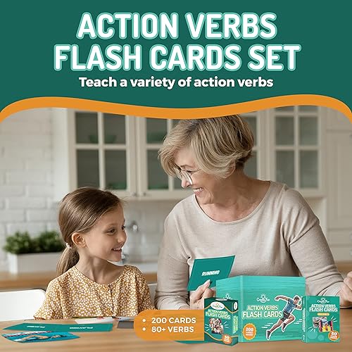 Miniatura 4 de Paquete de tarjetas flash 2 en 1 Go Together y opuestos y verbos de acción, tarjetas flash duraderas para terapia del habla y educación en casa,