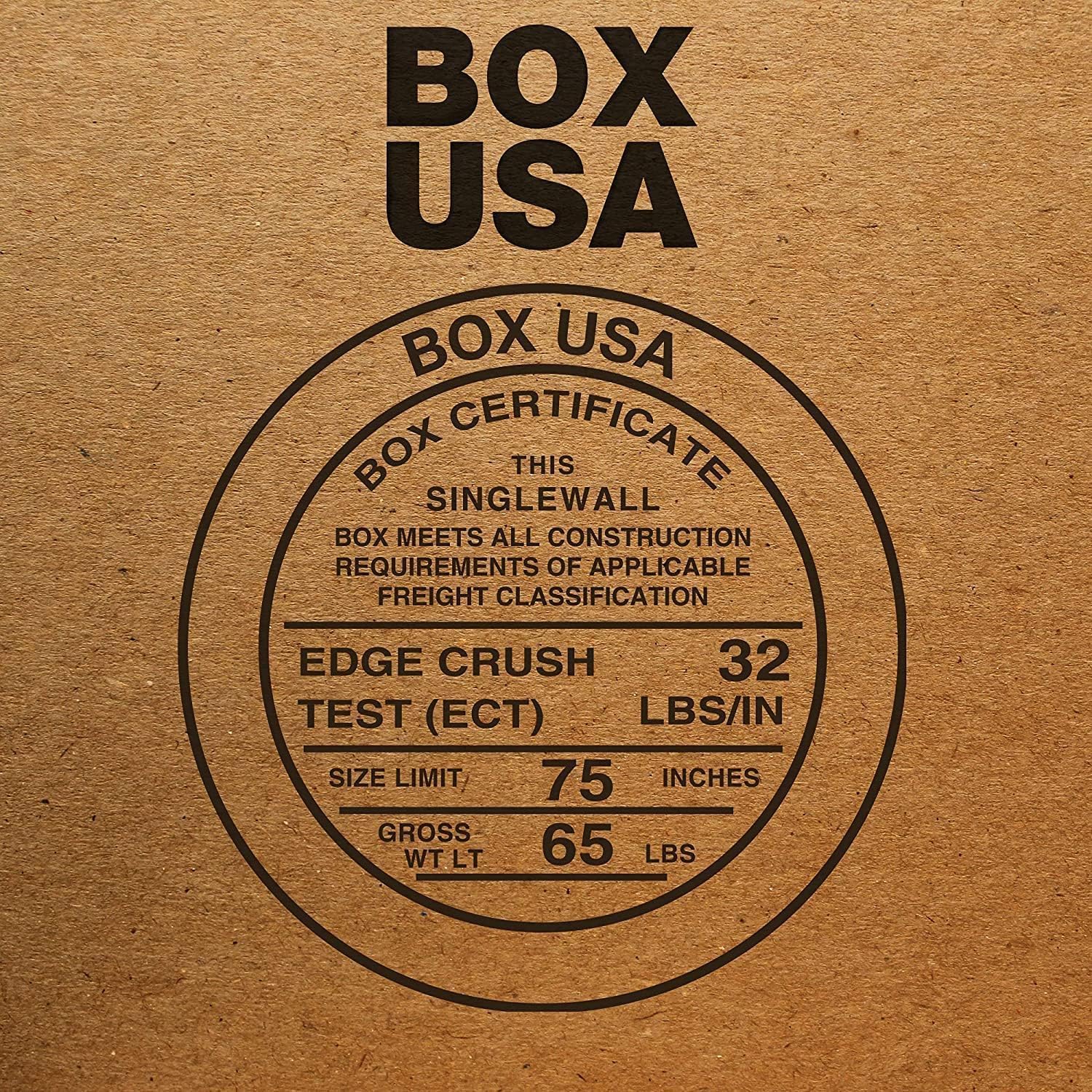 BOX USA Shipping Boxes 12.125" x 9.25" x 2" (50-Pack) Small Foldable Corrugated Cardboard Packaging Boxes - Shipping, Packing, Moving, Literature, and Storage Box for Home or Office - White, 50 Pack