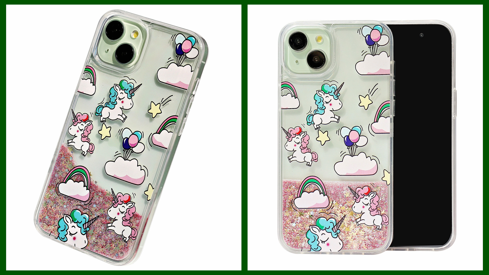 Mixroom Custodia Cover TPU Morbida Per Lenovo K6 Power – Fantasia Unicorno Felice – Silicone Trasparente Anti Graffio