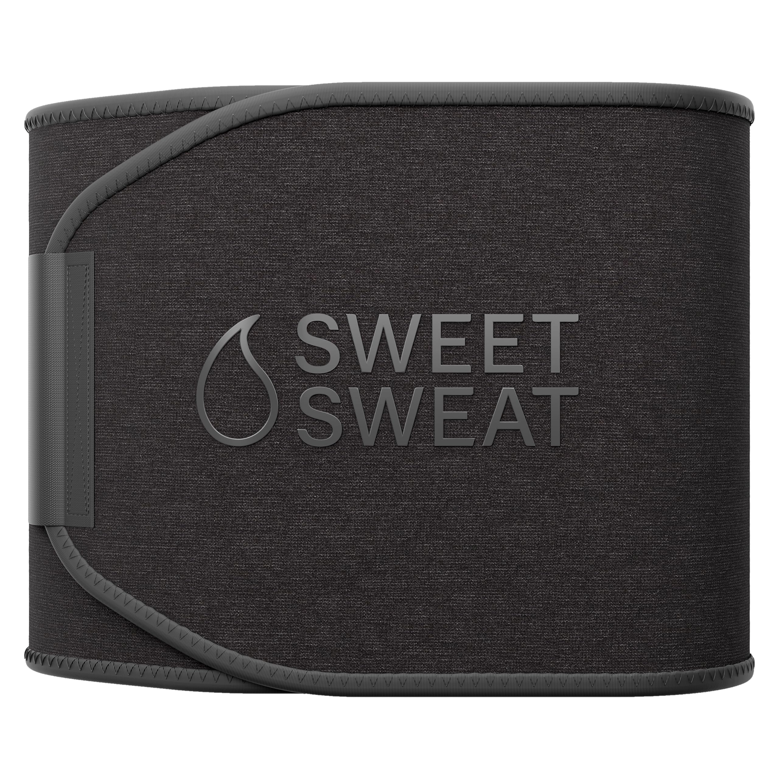 Sports Research Sweet Sweat Waist Trimmer (Core Series) - Premium Sweat Enhancing Fitness Band for Women & Men