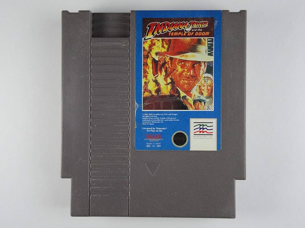 Amazon.com: Indiana Jones Temple of Doom [Nintendo NES