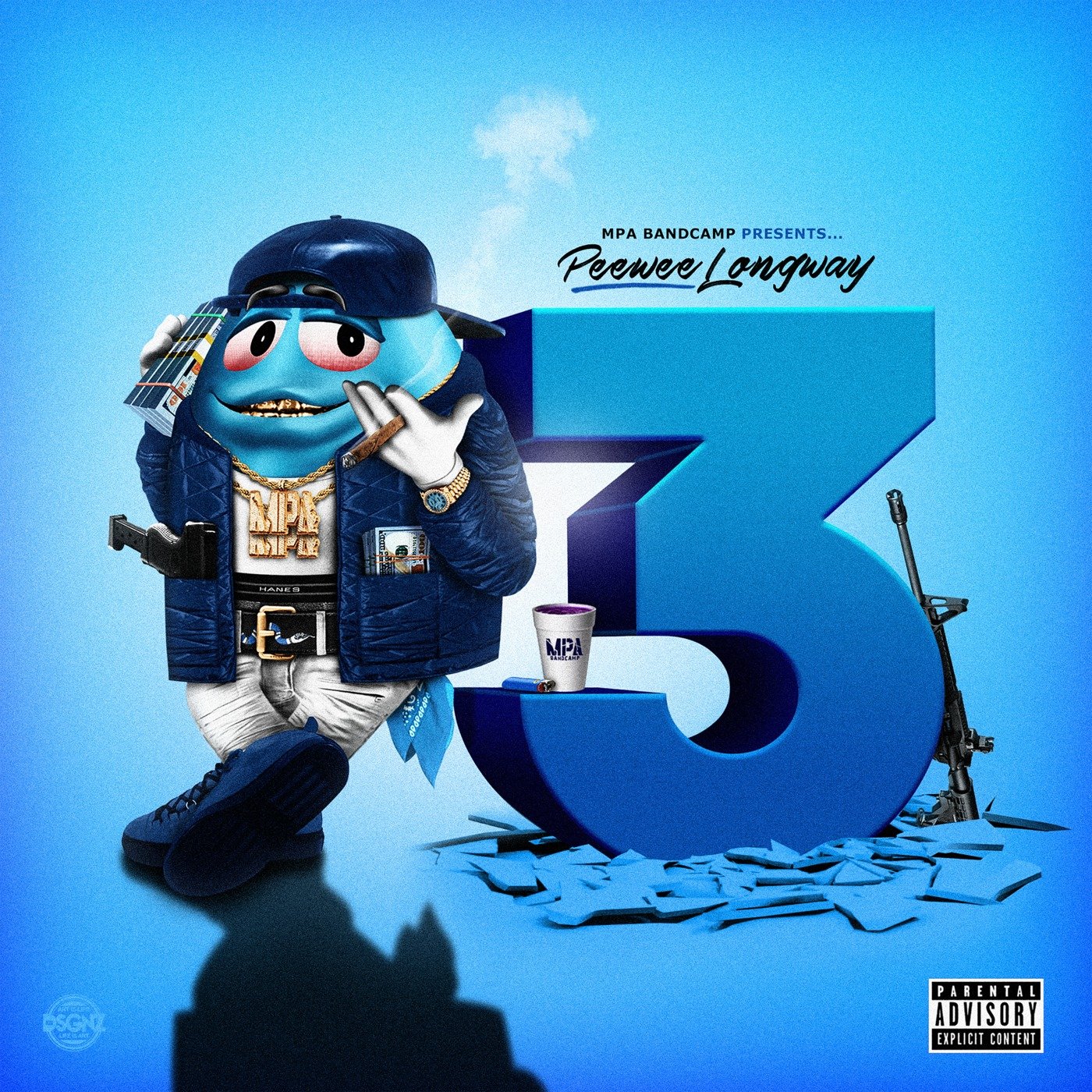 The Blue M&M 3 [Explicit]