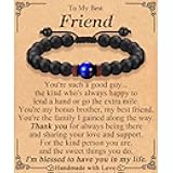 Bracelets Gifs for Friend Brother Husband Dad Brother in Law Son in Law Uncle Son Grandson Nephew, Birthday Christmas Valentines Fathers Stocking Stuffers Gifts for Men Boys Him with Sentimental Card