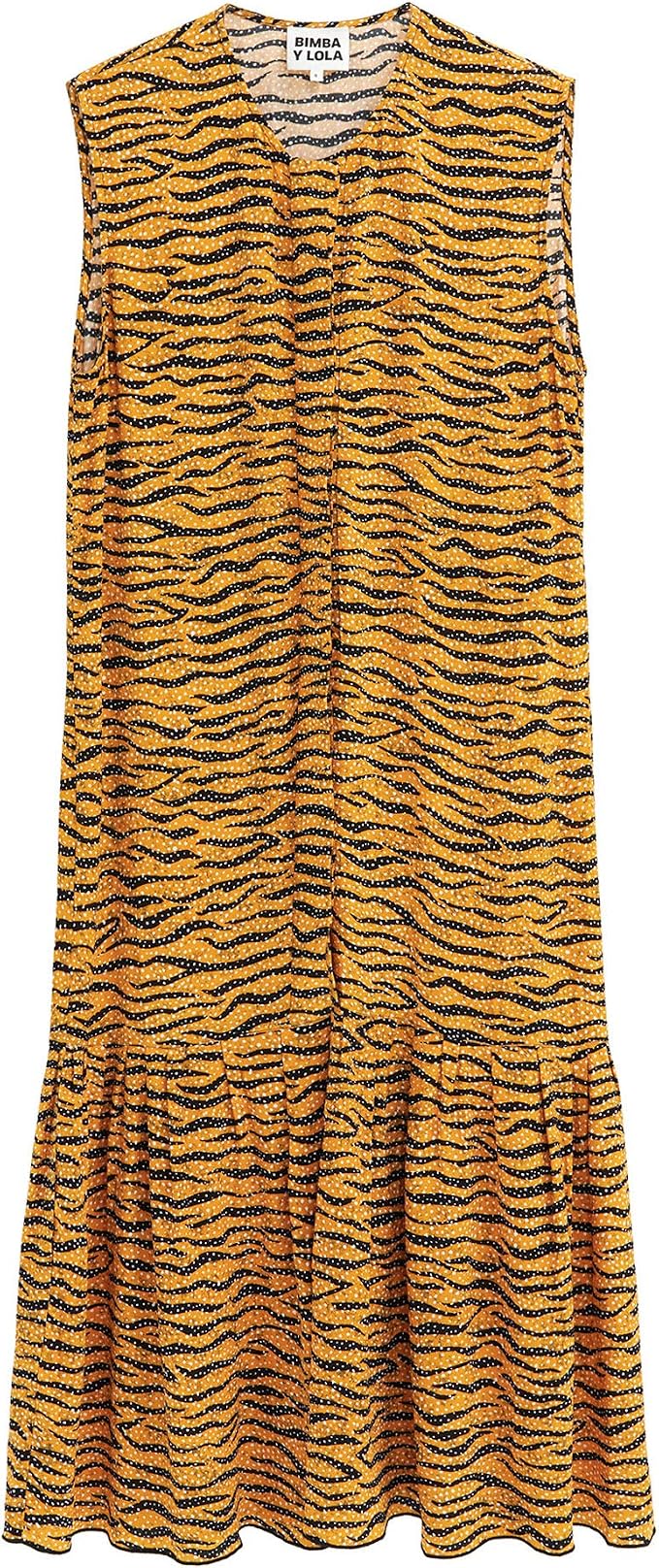 Bimba y Lola 191BR9019 Vestido con puntos de cebra para mujer - Multi color  - X-Large: Amazon.es: Ropa
